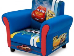 Fotoliu cu cadru din lemn Disney Cars Racers